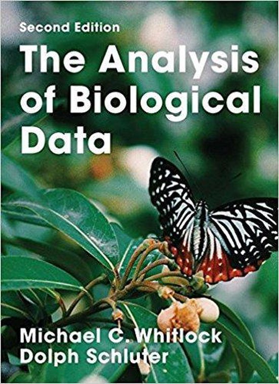 The Analysis of Biological Data