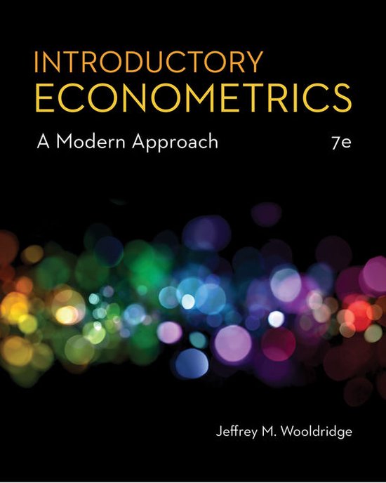 Introductory Econometrics