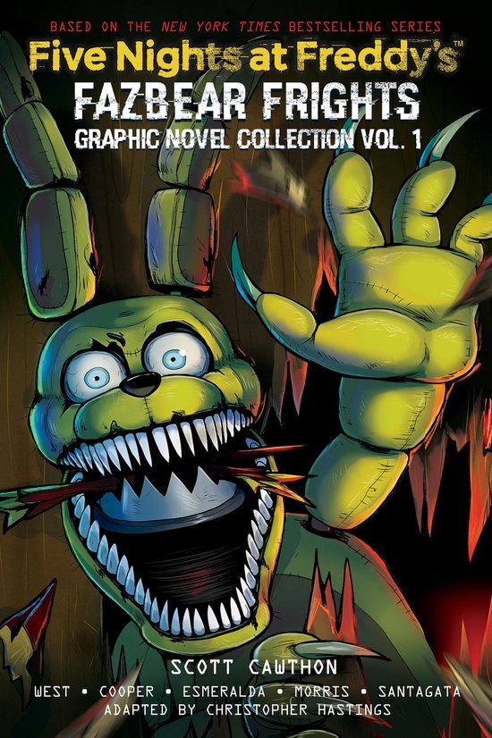 Five Nights at Freddy's Graphic Novels 4 - Five Nights at Freddy's: Fazbear Frights Graphic Novel Collection Vol. 1 (Five Nights at Freddy’s Graphic Novel #4)