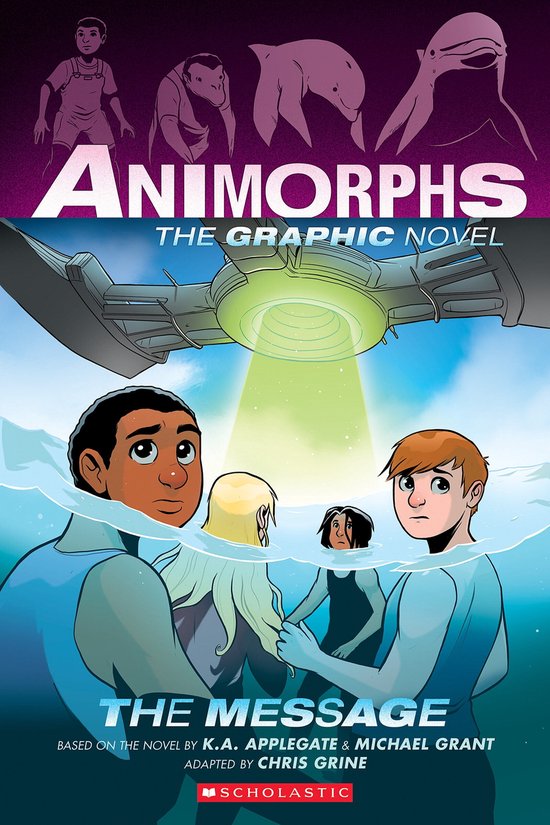 Animorphs Graphic Novels 4 - The Message (Animorphs Graphix #4)