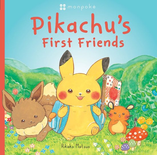 Pokemon- Monpoke Picture Book: Pikachu's First Friends