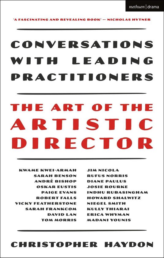 The Art of the Artistic Director