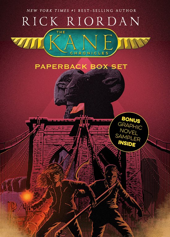 The Kane Chronicles, Paperback Box Set (with Graphic Novel Sampler)