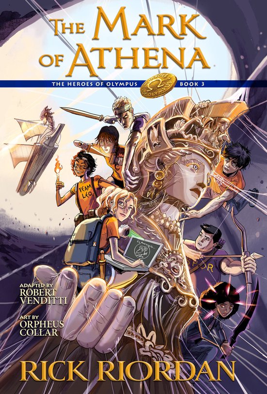 The Heroes of Olympus-The Heroes of Olympus, Book Three: The Mark of Athena: The Graphic Novel