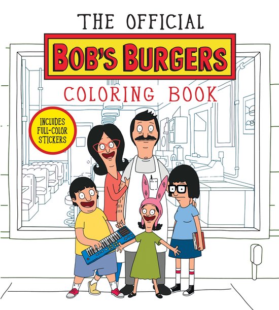 Official Bob's Burgers Coloring Book