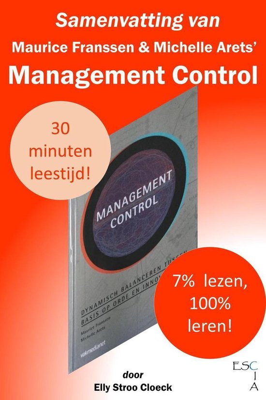 GRC Collectie - Samenvatting van Maurice Franssen en Michelle Arets' Management Control