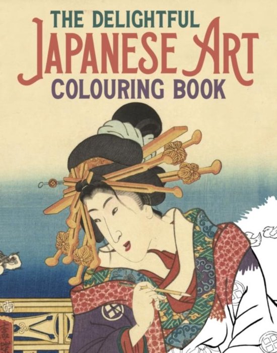 Arcturus Creative Colouring-The Delightful Japanese Art Colouring Book