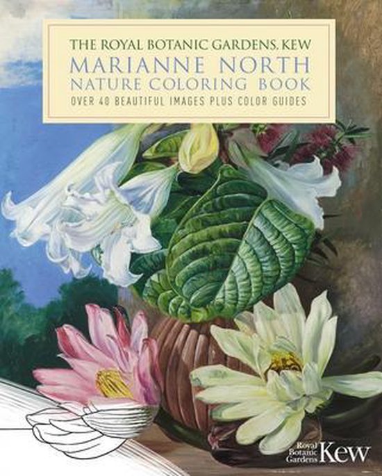 Royal Botanic Kew Gardens Arts & Activities-The Royal Botanic Gardens, Kew Marianne North Nature Coloring Book