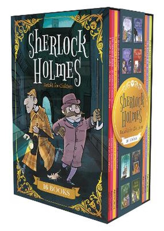 Sherlock Holmes Retold for Children: 16-Book Box Set Paperback – 30 Sept. 2022