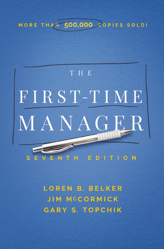 First-Time Manager Series-The First-Time Manager