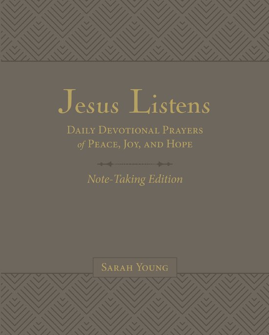 Jesus Listens Note-Taking Edition, Leathersoft, Gray, with Full Scriptures