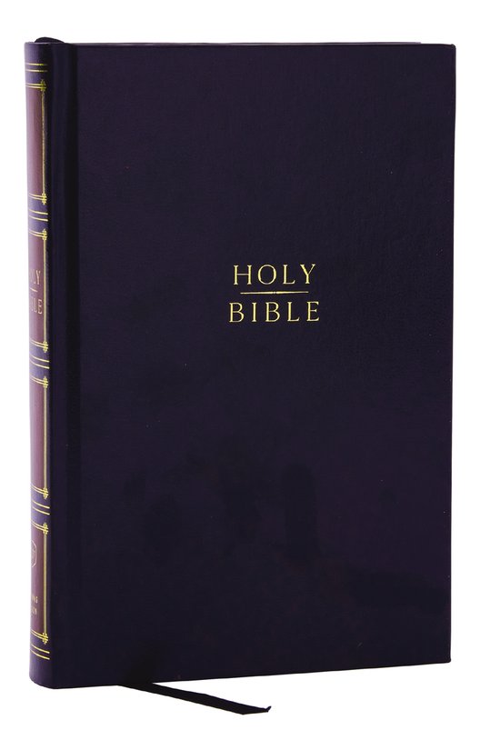 KJV Holy Bible: Compact Bible with 43,000 Center-Column Cross References, Black Hardcover, Red Letter, Comfort Print: King James Version