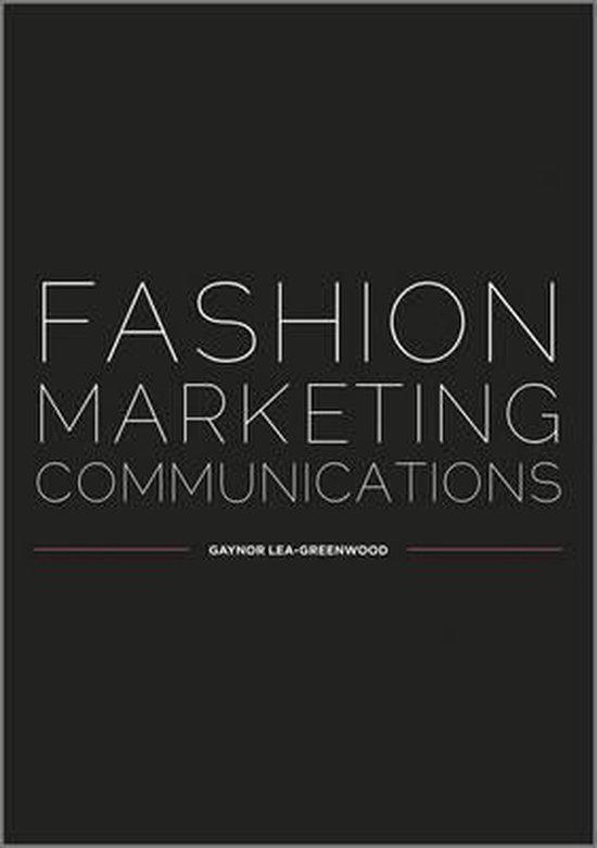 Fashion Marketing Communications