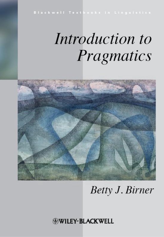 Introduction To Pragmatics