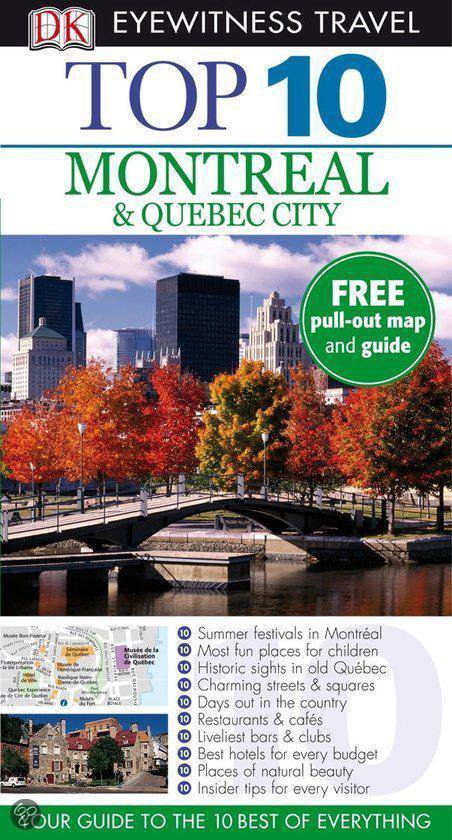 Dk Eyewitness Top 10 Travel Guide: Montreal & Quebec City