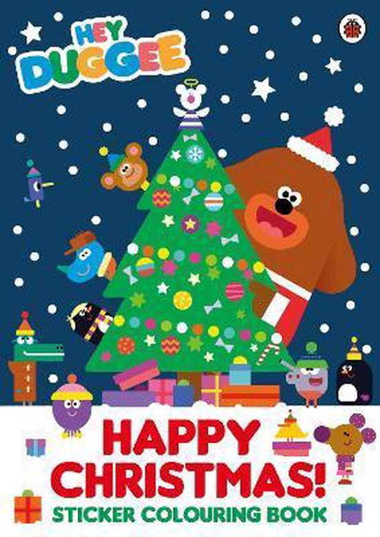 Hey Duggee Happy Christmas Sticker Col