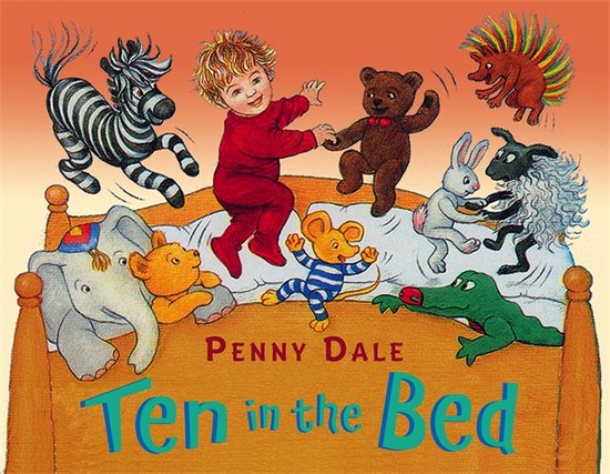 Ten In The Bed Board Book