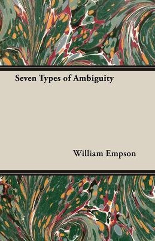 Seven Types Of Ambiguity