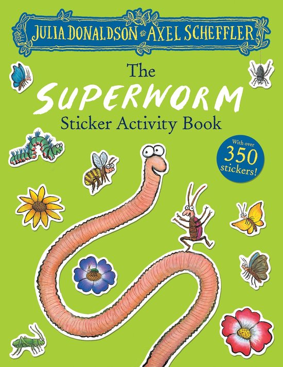 The Superworm Sticker Book