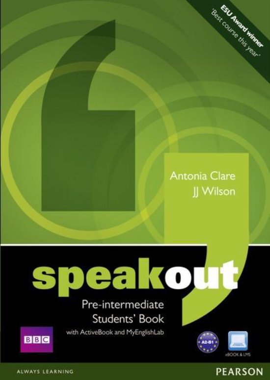 Speakout Pre-intermediate. Students' Book (with DVD / Active Book) & MyLab