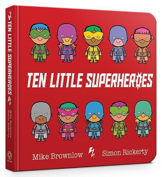 Ten Little Superheroes