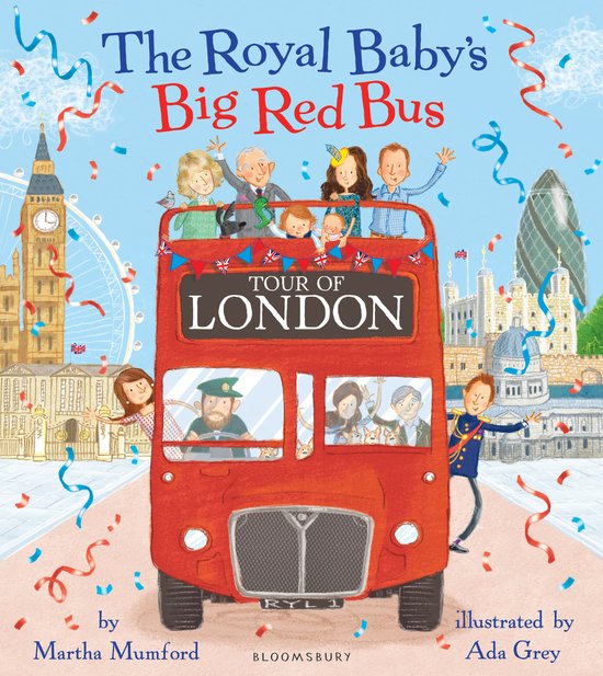 Royal Babys Big Red Bus Tour Of London