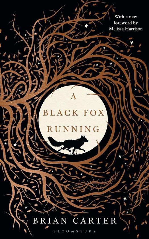 A Black Fox Running