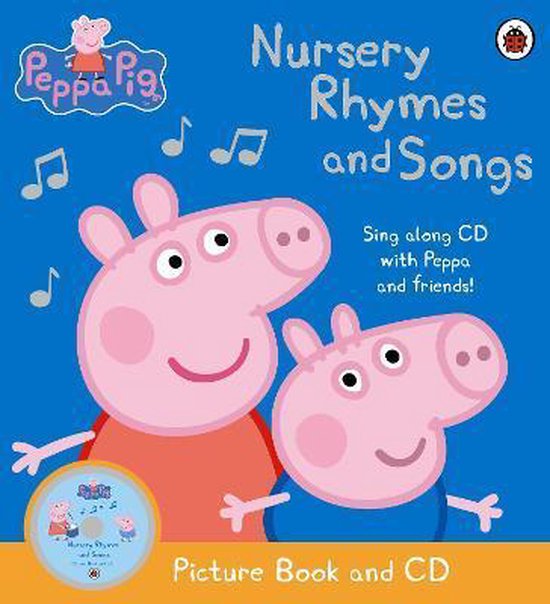 Peppa Pig Nursery Rhymes & Songs Bk & CD