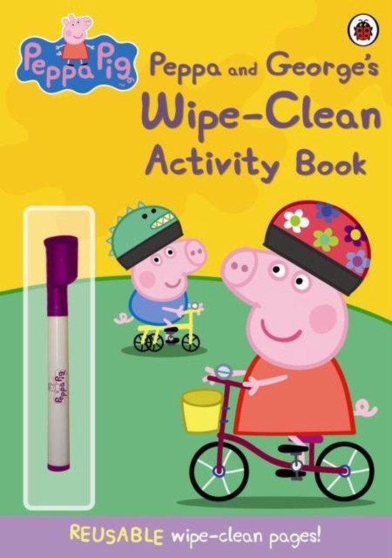 Peppa & Georges Activity Wipe Clean