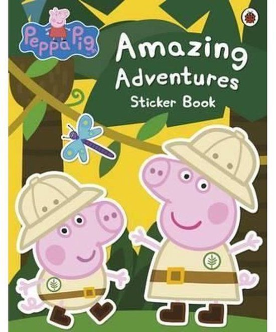 Peppa Pig Amazing Adventures Sticker Bk