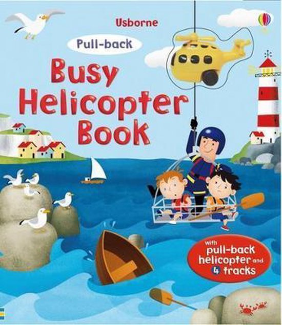 Pull-back Busy Helicopter Book