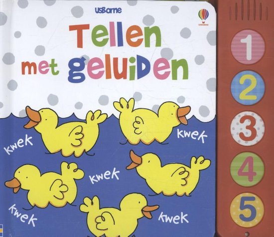 Geluidenboek Tellen met geluiden