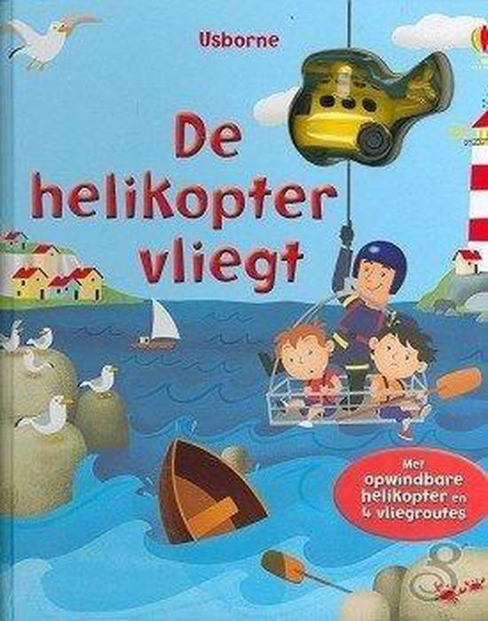 Helikopter vliegt