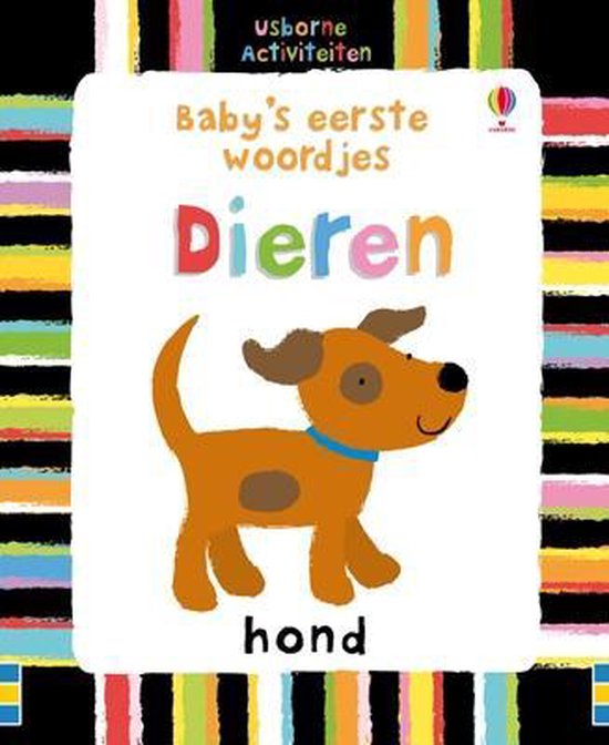 Usborne activiteitenkaarten: Baby's eerste woordjes Dieren