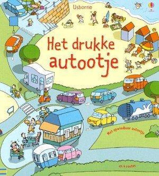 Drukke autootje