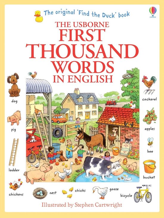 First Thousand Words In English