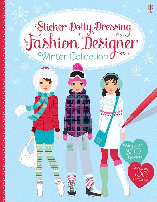 Sticker Dolly Dressing Fashi Desi Winter