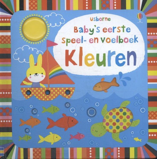 Baby's eerste speel- en voelboekje kleuren