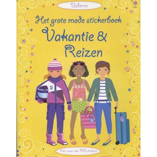 Grote mode stickerboek - vakantie en reizen