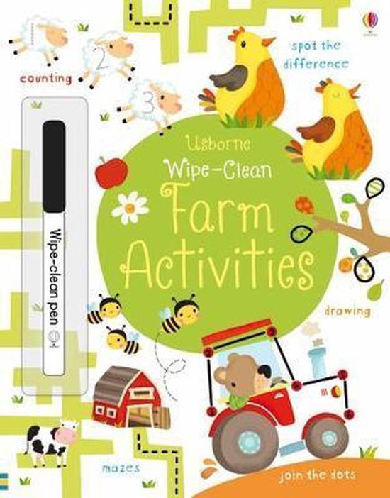 Wipe Clean Farm Activities