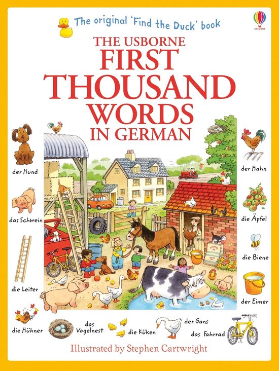 First Thousand Words In German