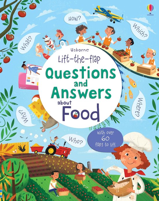 Lift-the-Flap Questions and Answers About Food