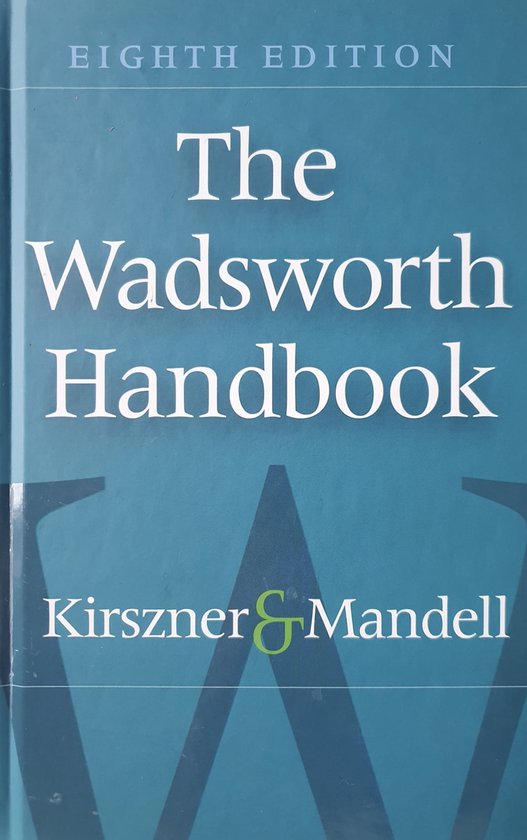 The Wadsworth Handbook