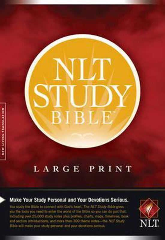 NLT Study Bible Large Print