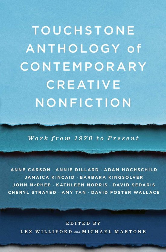 Touchstone Anthology Of Contemporary Creative Nonfiction