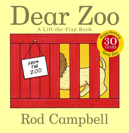 Dear Zoo Lift The Flap Anniversary Ed