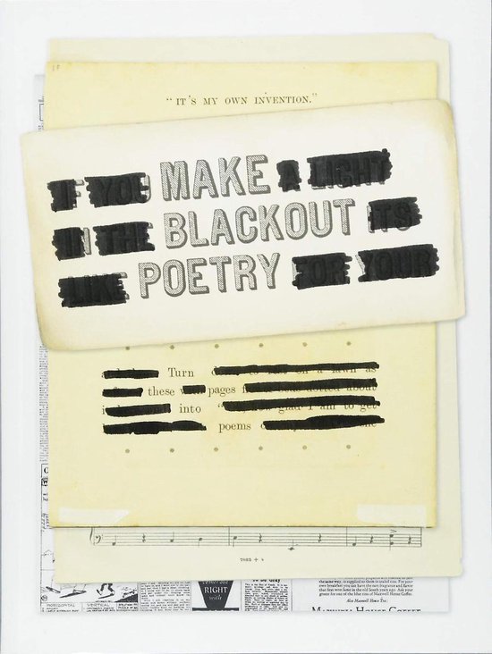 Make Blackout Poetry: Turn These Pages Into Poems