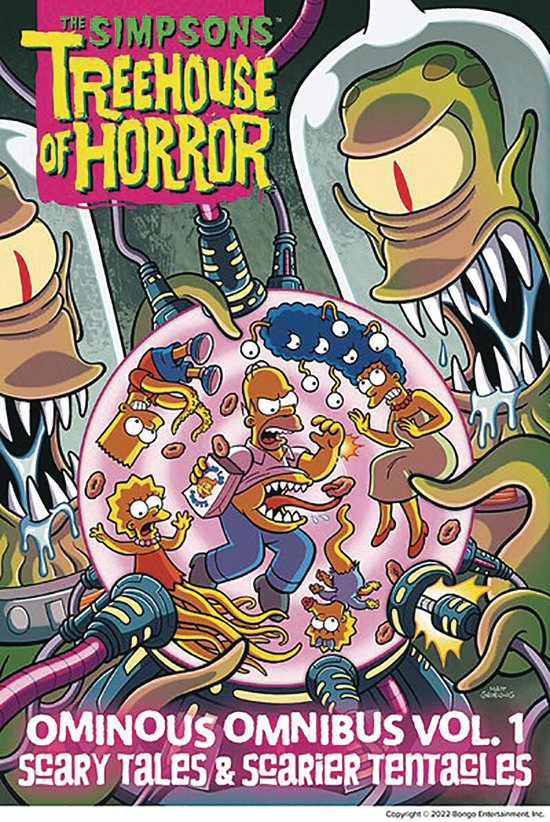 The Simpsons Treehouse of Horror-The Simpsons Treehouse of Horror Ominous Omnibus Vol. 1: Scary Tales & Scarier Tentacles