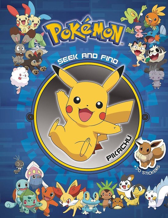 Pokmon Seek and Find  Pikachu Pokemon Seek and Find