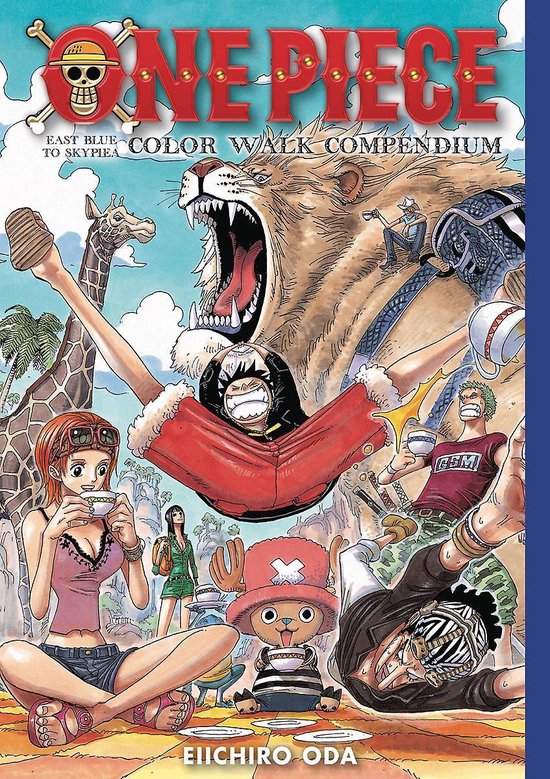 One Piece Color Walk Compendium East Blue to Skypiea Volume 1